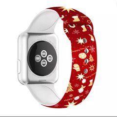 Ремінець для Apple Watch Silicone Happy New Year